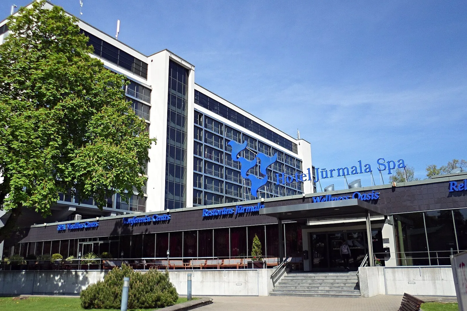 Jurmala Spa Hotel ēka Jomas ielā Majoros